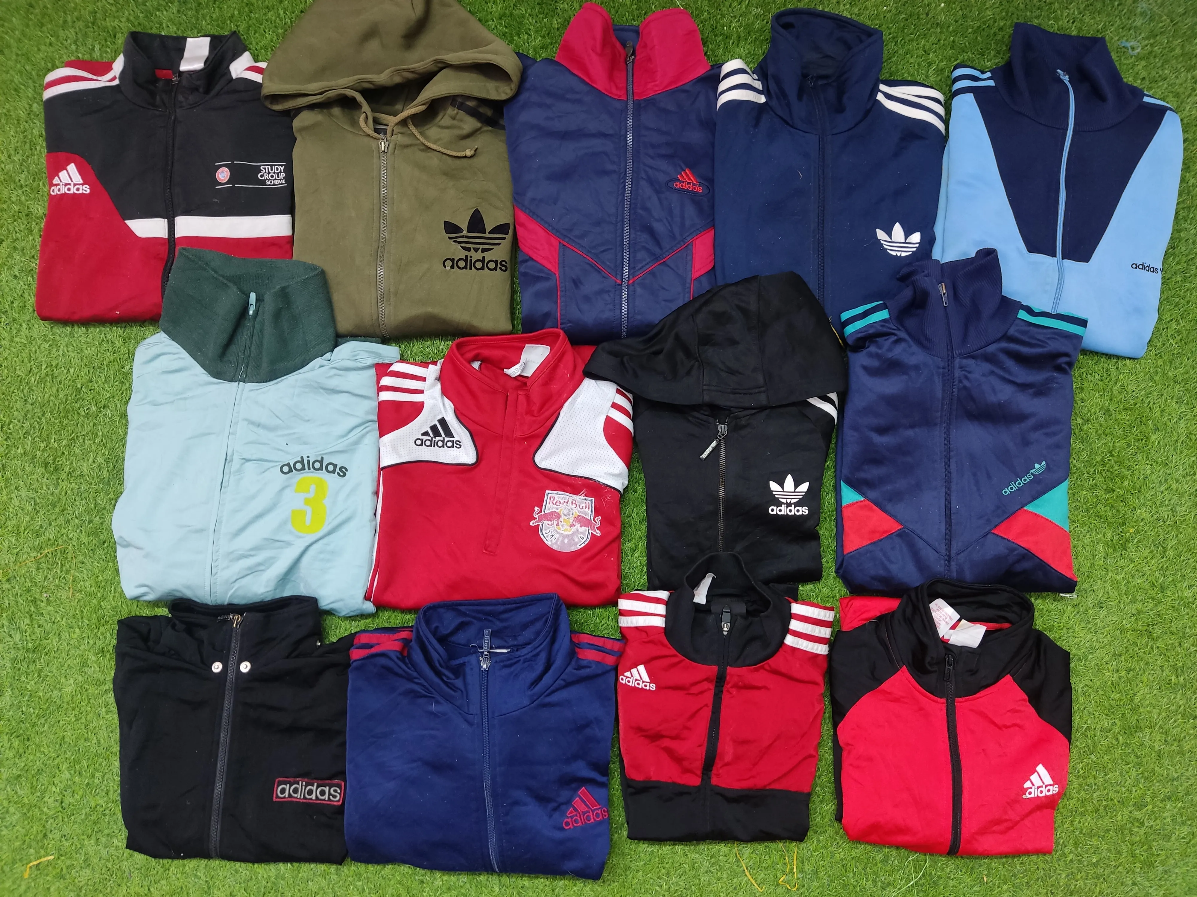 Adidas Nylon Track Jackets 13 pcs