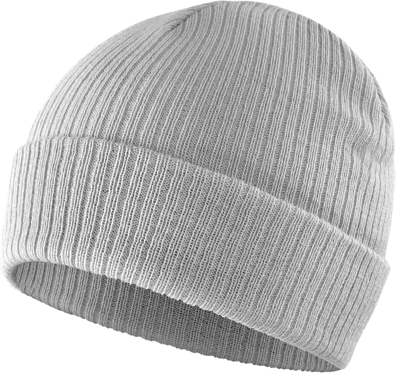 Home Prefer Men's Winter Hat Cuff Beanie Daily Warm Soft Knit Skull Beanie Caps