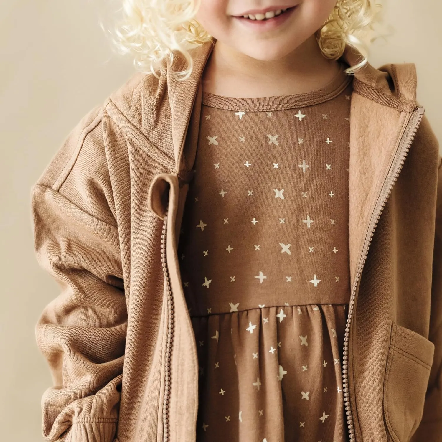 MakeMake Organics GOTS Certified Organic Cotton Sweatshirt Baby Toddler Young Kids Boys Girls Pullover Sweater