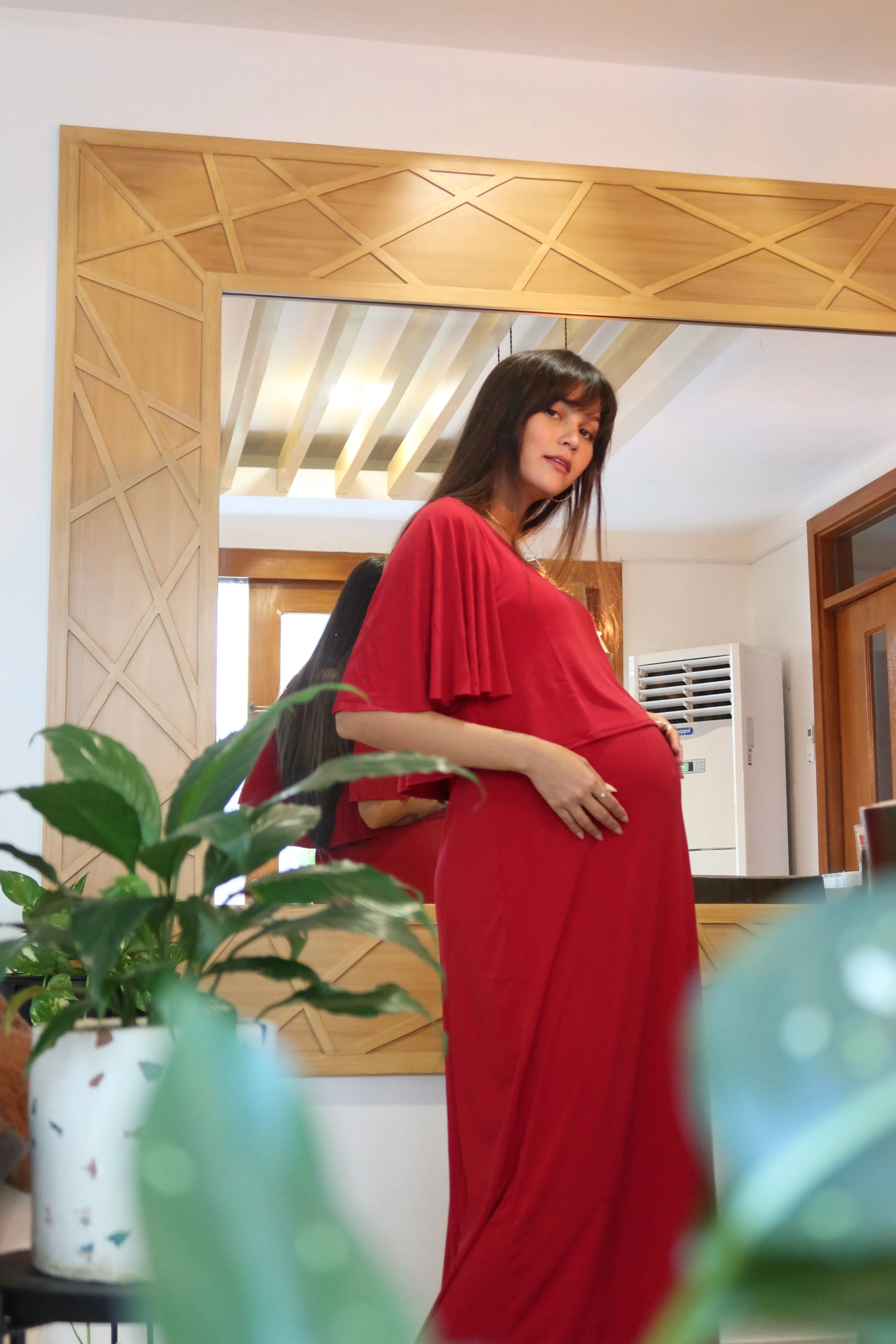Quinn Maxi Nursing Dress