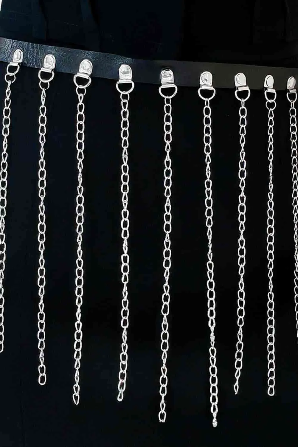 TEEK - Fringed Chain Belt