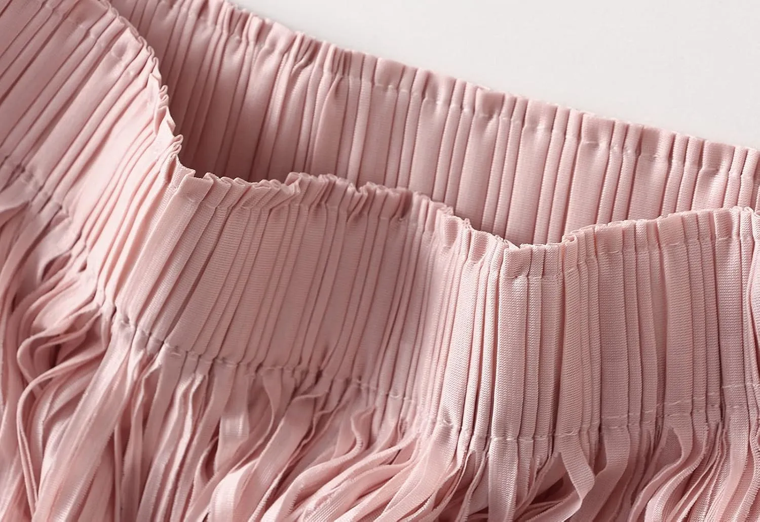 Women's Fringe Trim High Waist Short Pencil Bodycon Skirts, Sexy Elegant Fringe Long Maxi Skirt Summer Party Work